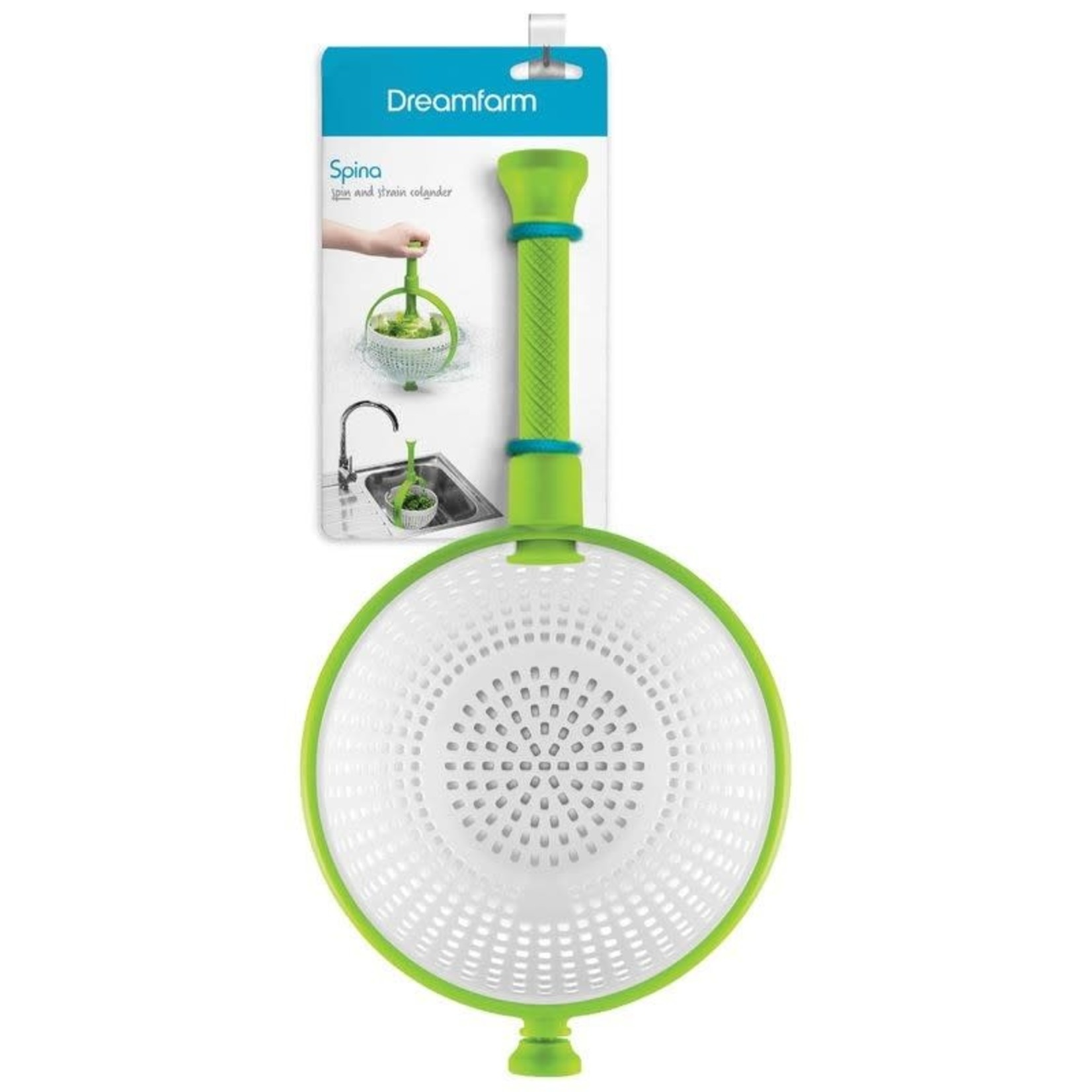 Dreamfarm Spina Salad Spinner Colander