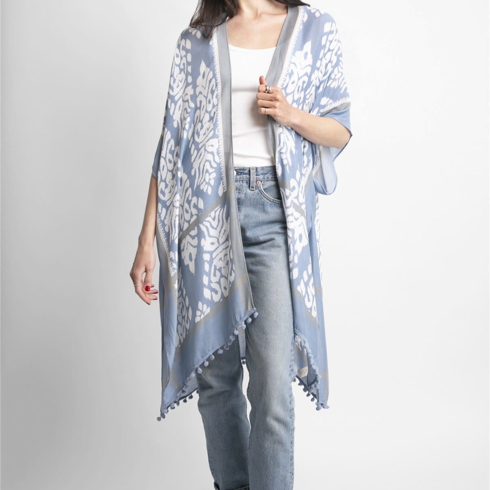 Jasmine Trading Company Patterned Kimono