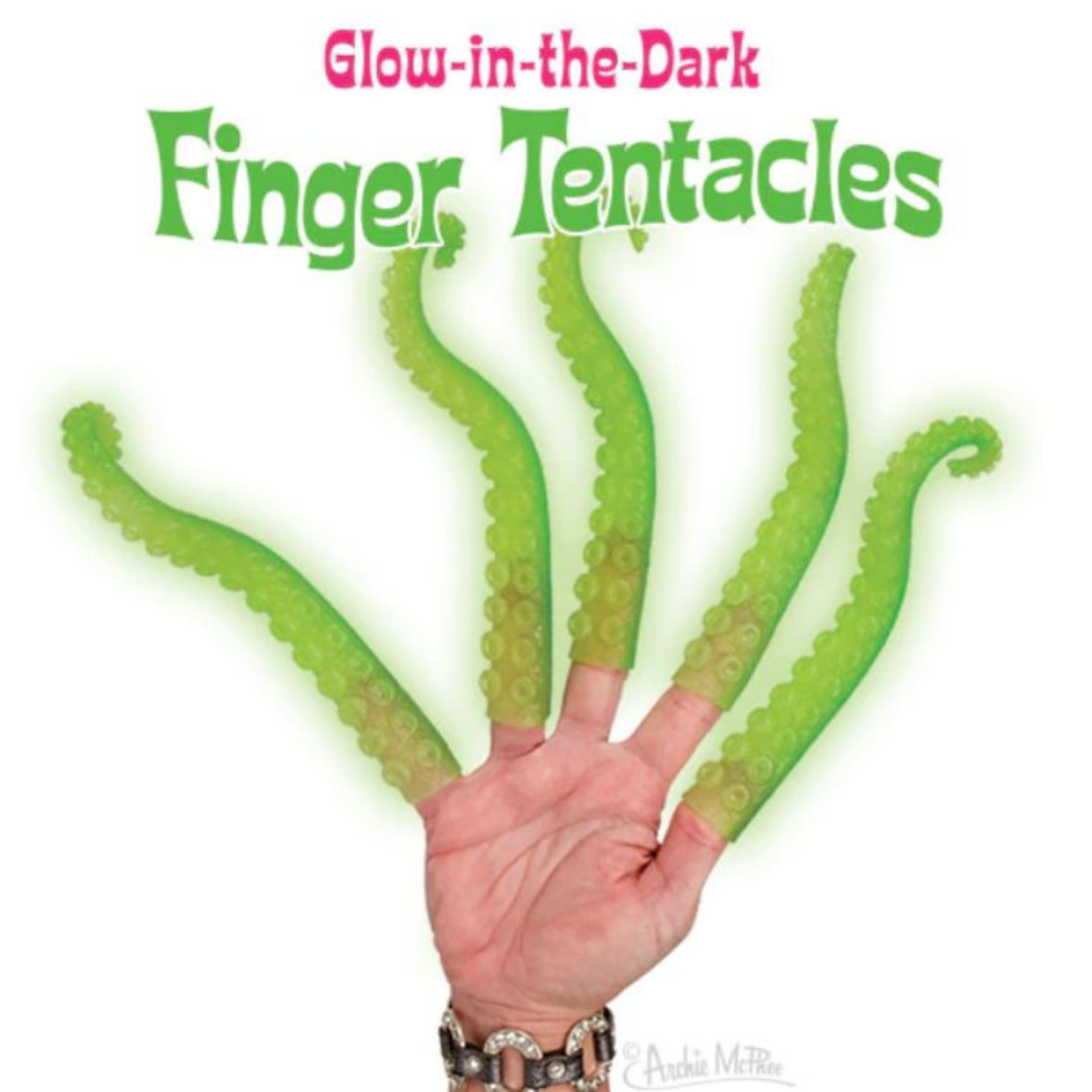 Archie McPhee Finger Glow Tentacle