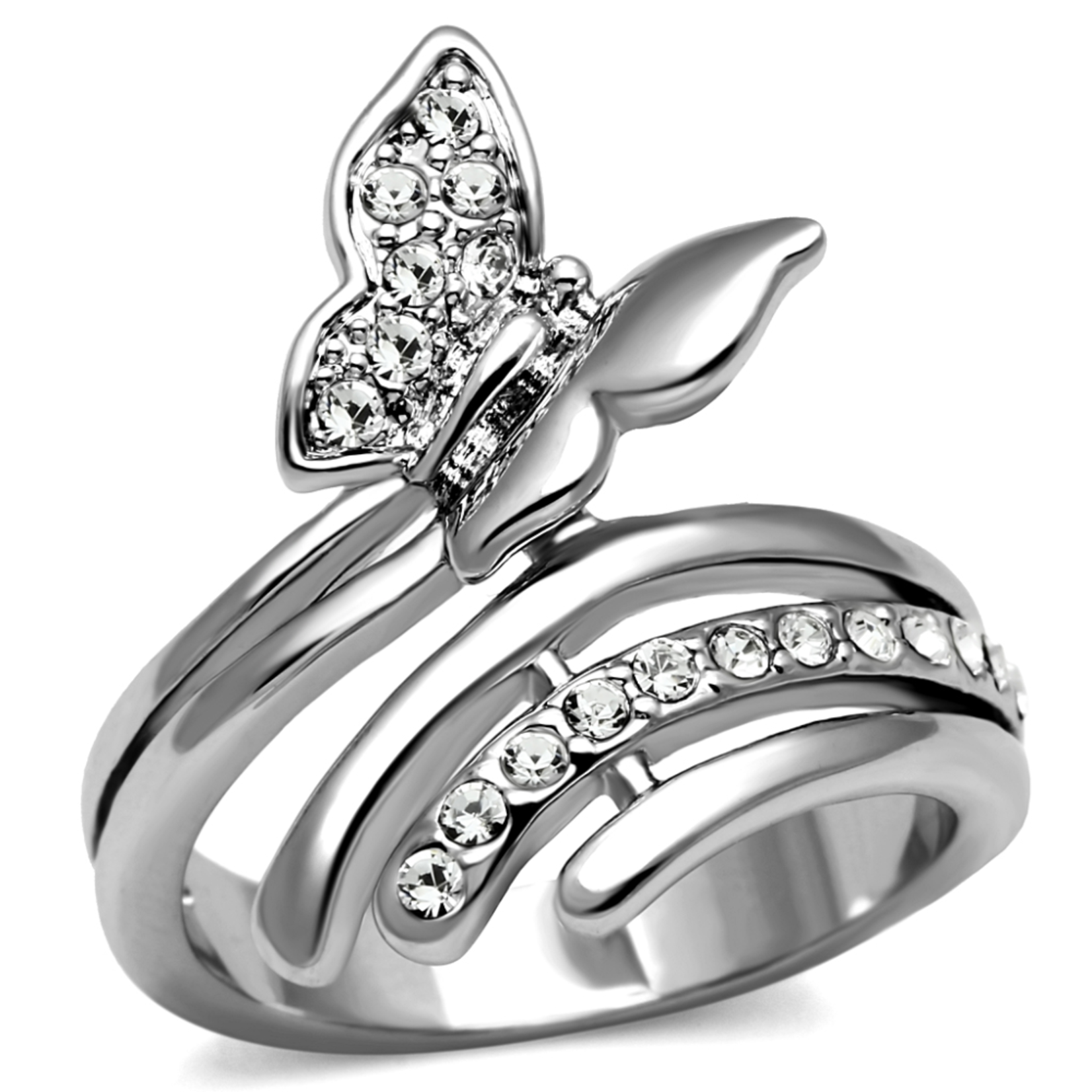 ROS Elegant Butterfly Ring