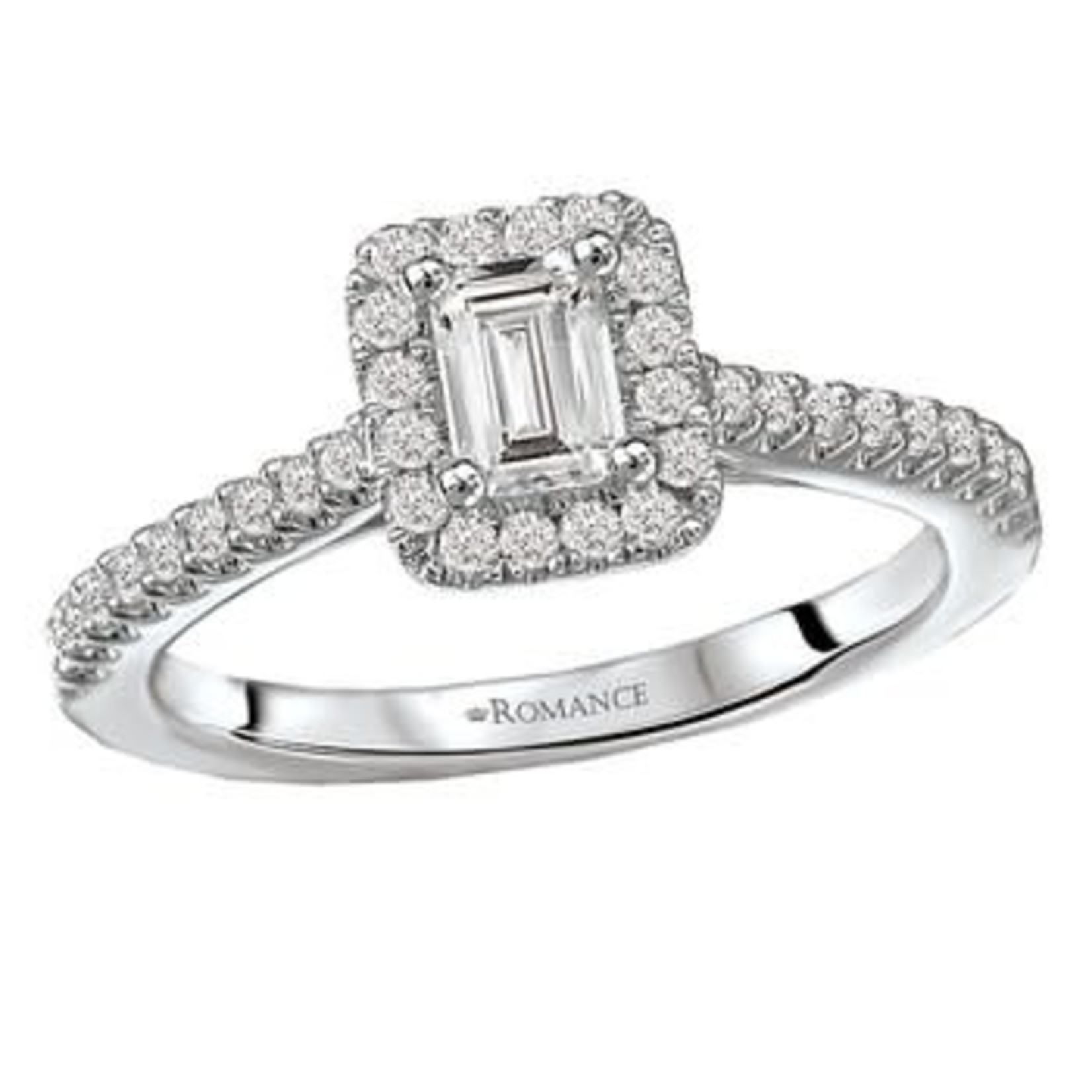 RLD Romance RLD R Emerald Halo 14k
