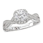 RLD Romance RLD R Twisted Band Round Stone (Size 7)