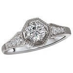 RLD Romance RLD R Vintage Engagement Ring 14k (Size 6)