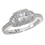 RLD Romance R Square Vintage 14k (Size 7)
