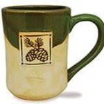 Cape Shore POTTERS MUG PINE CONE