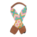 Jen & Co. Guitar Strap for Versa Pink Green