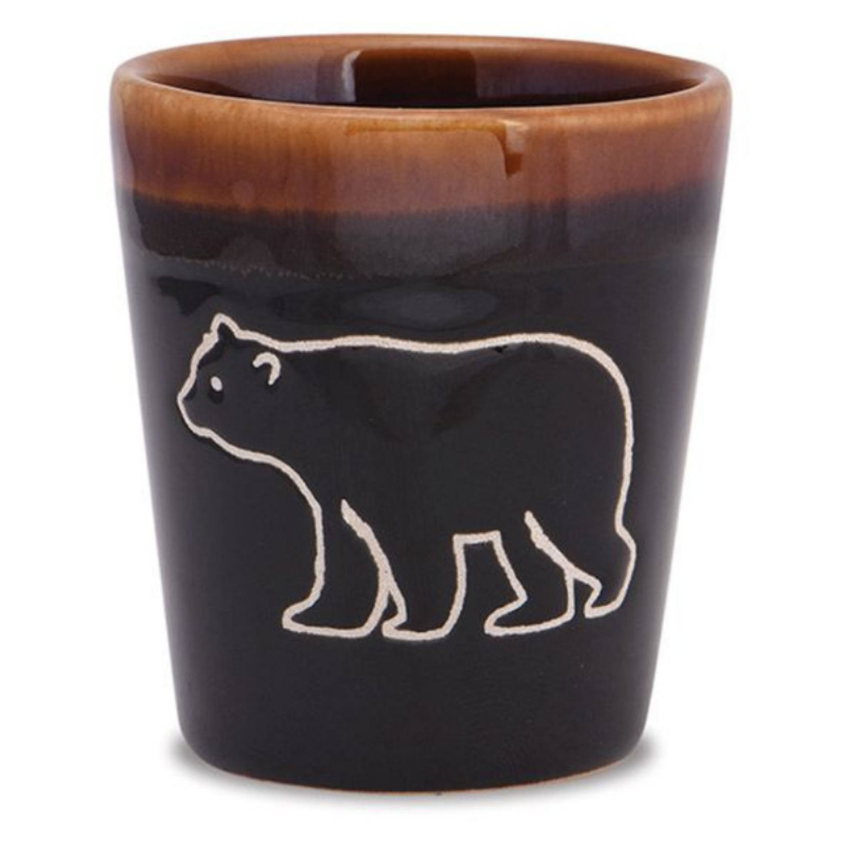 Cape Shore Hand Glazed Bear Shot Glass