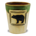 Cape Shore Potter's Shot Glass - Bear