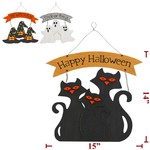 Sign Co Halloween Hanging Wood Sign