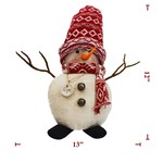 Sign Co Cloth Standing Snowman #2