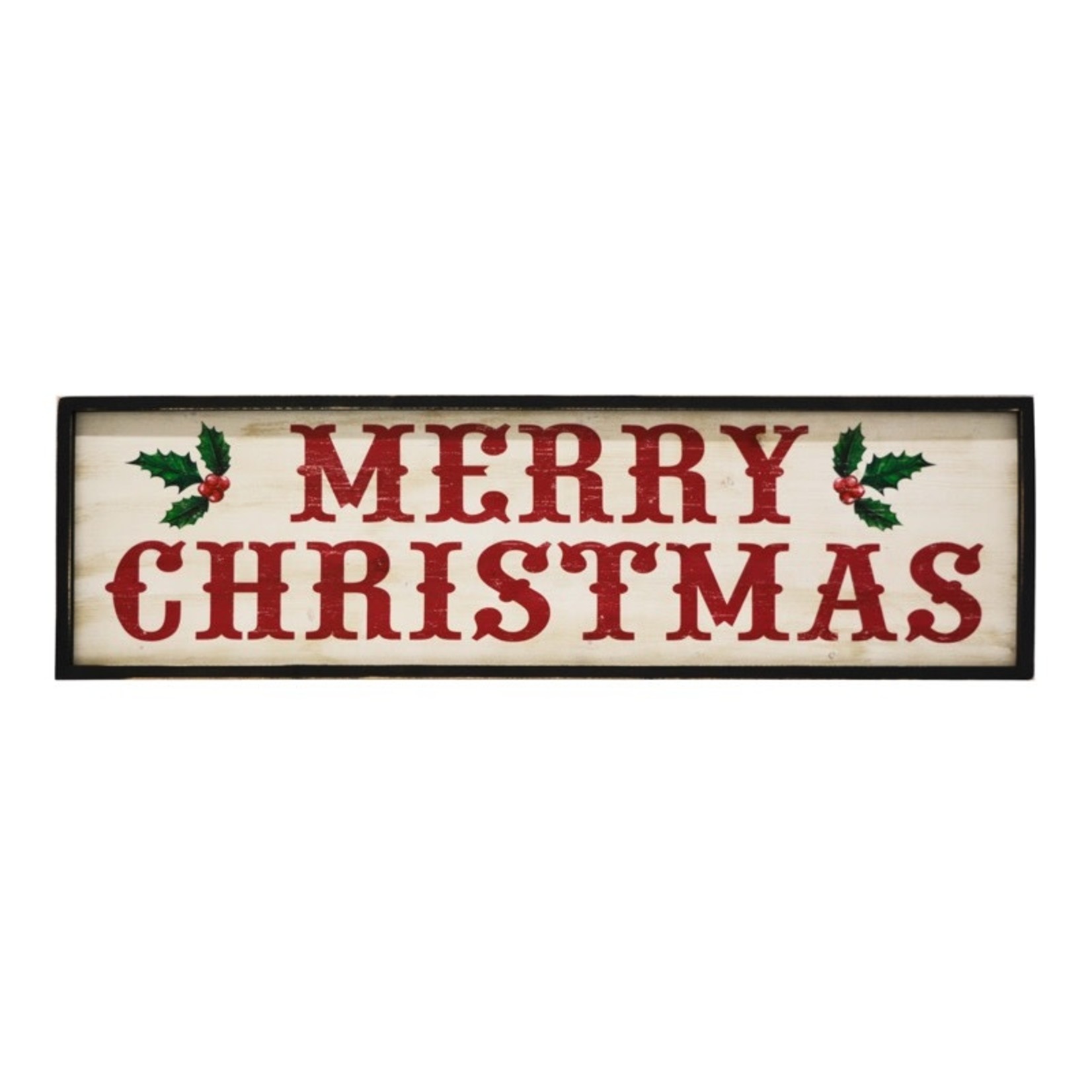 Sign Co Merry Christmas Wall Plaque