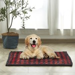 Pet & Co. Red and Black Plaid Pet Bed