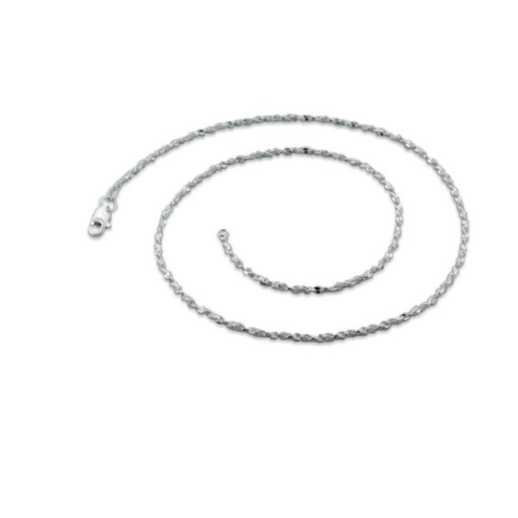 925 Studio Sterling Silver Twisted Serpentine Chain