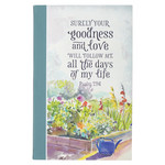 Christian Art Gifts JL535 Journal Flexcover Surely Goodness Psalm 23:6