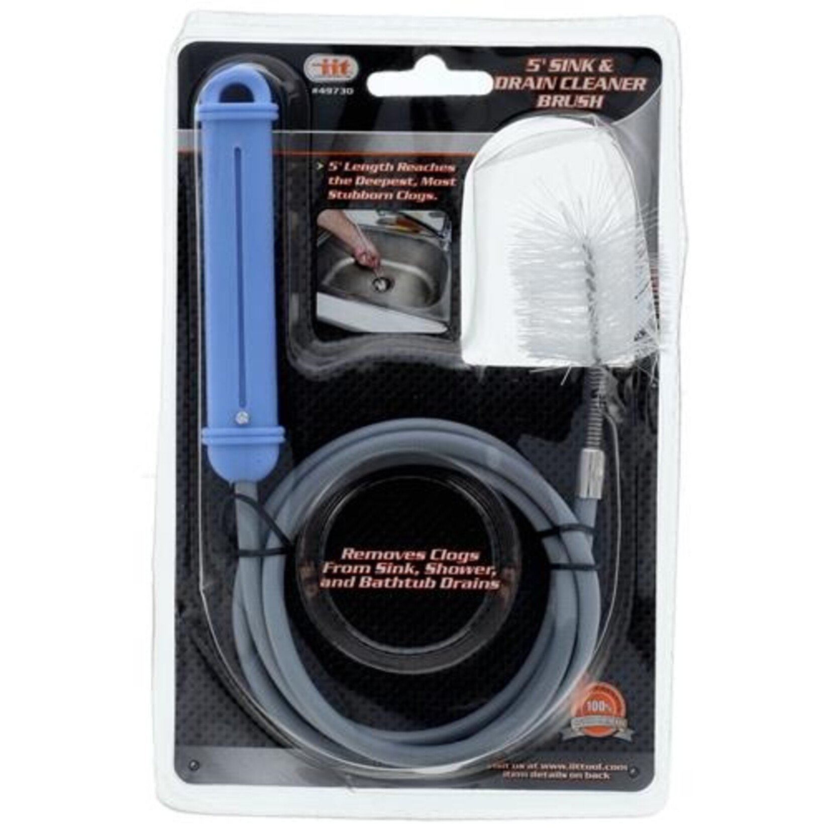 39" Sink & Drain Cleaner Brush