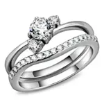 ROS ROS Steel CZ Ring SKU: