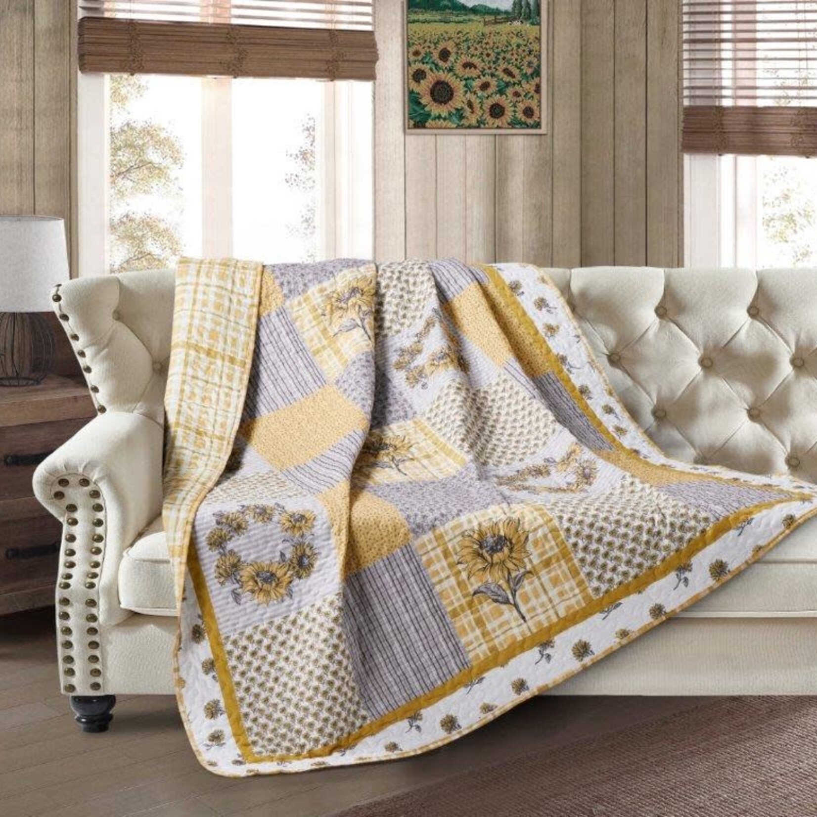 Quilt Inc. Sunshine Throw