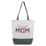 Christian Art Gifts Tote Bag Canvas Pawsome Mom
