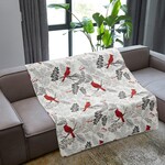 Cardinals Throw Quilt