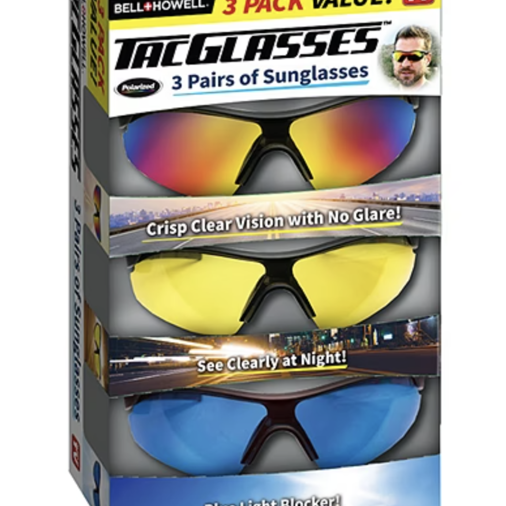 E. Mishan & Son Tac Glasses 3 Pack