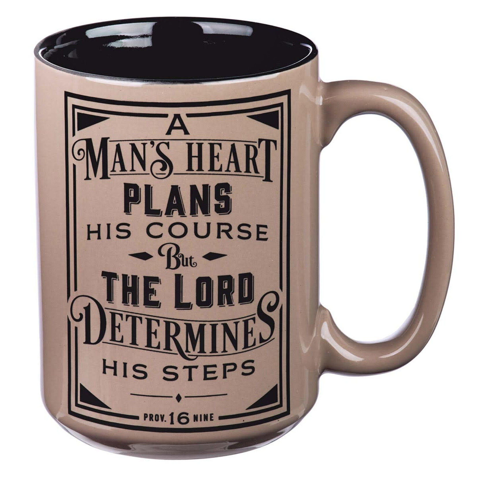 Mans Heart Plans Mug