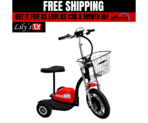 FREEDOM 500 Scooter 500 w Metal Basket - Lily's TV Items