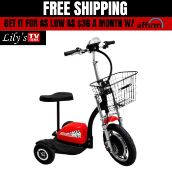 FREEDOM 500 Scooter 500 w Metal Basket - Lily's TV Items