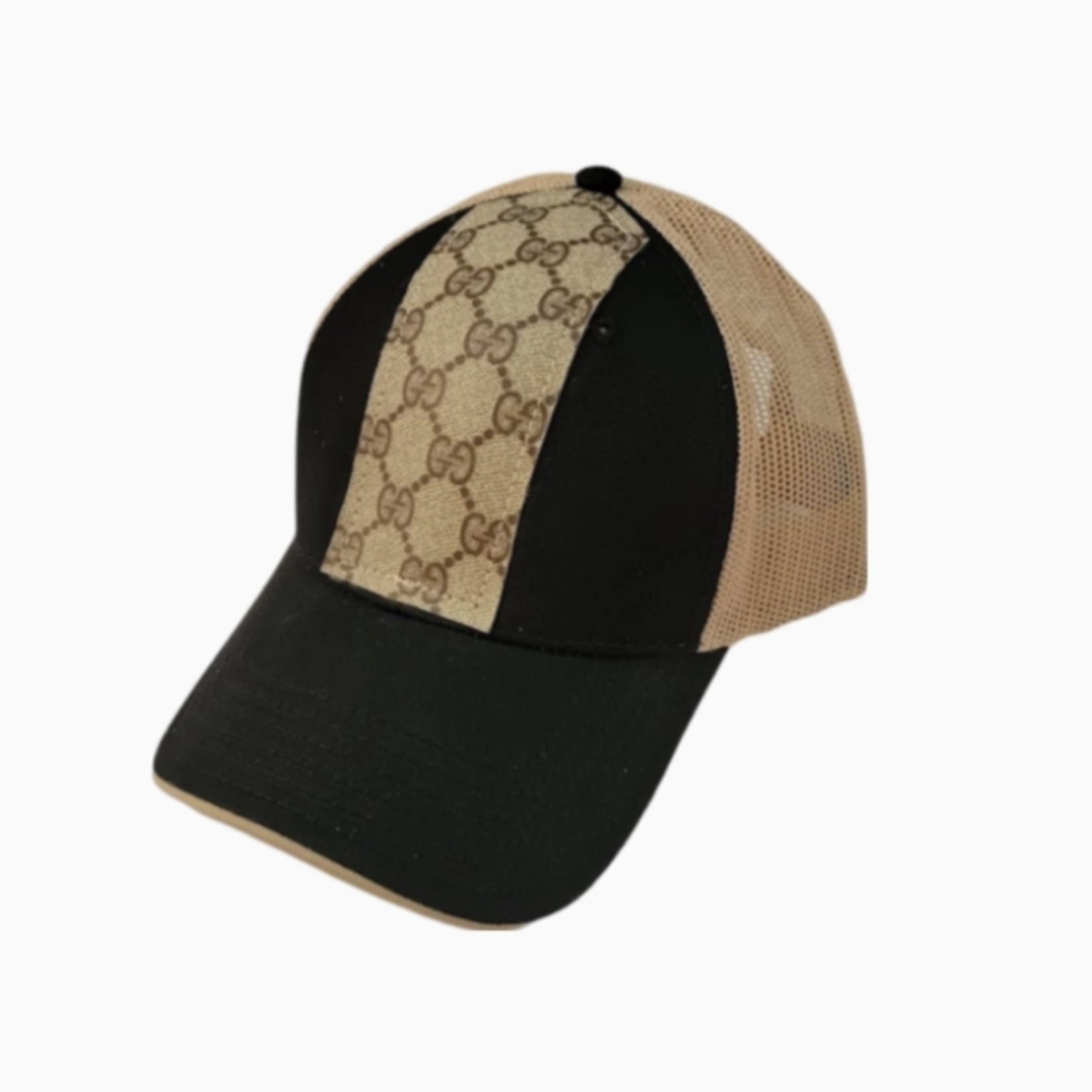 Upcycled Designs Couture Cap Trucker Hat in Upcycled Gucci