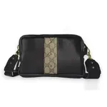 Upcycled Designs Bella Belt Bag in Black Leather Upcycled Gucci