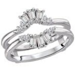 RLD Romance RLD R Trapezoid Ring Guard 14k