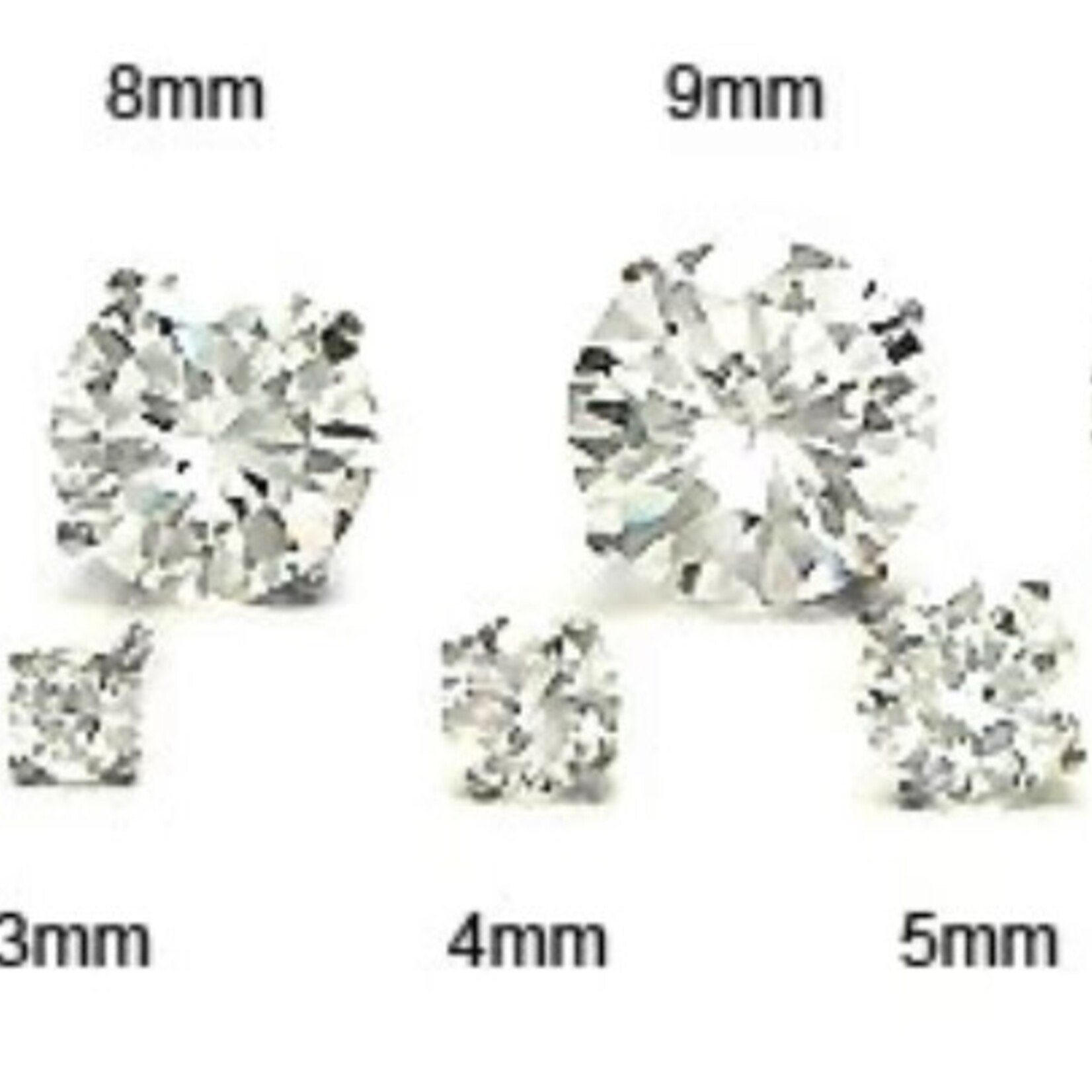 RLD Round Stud Earrings