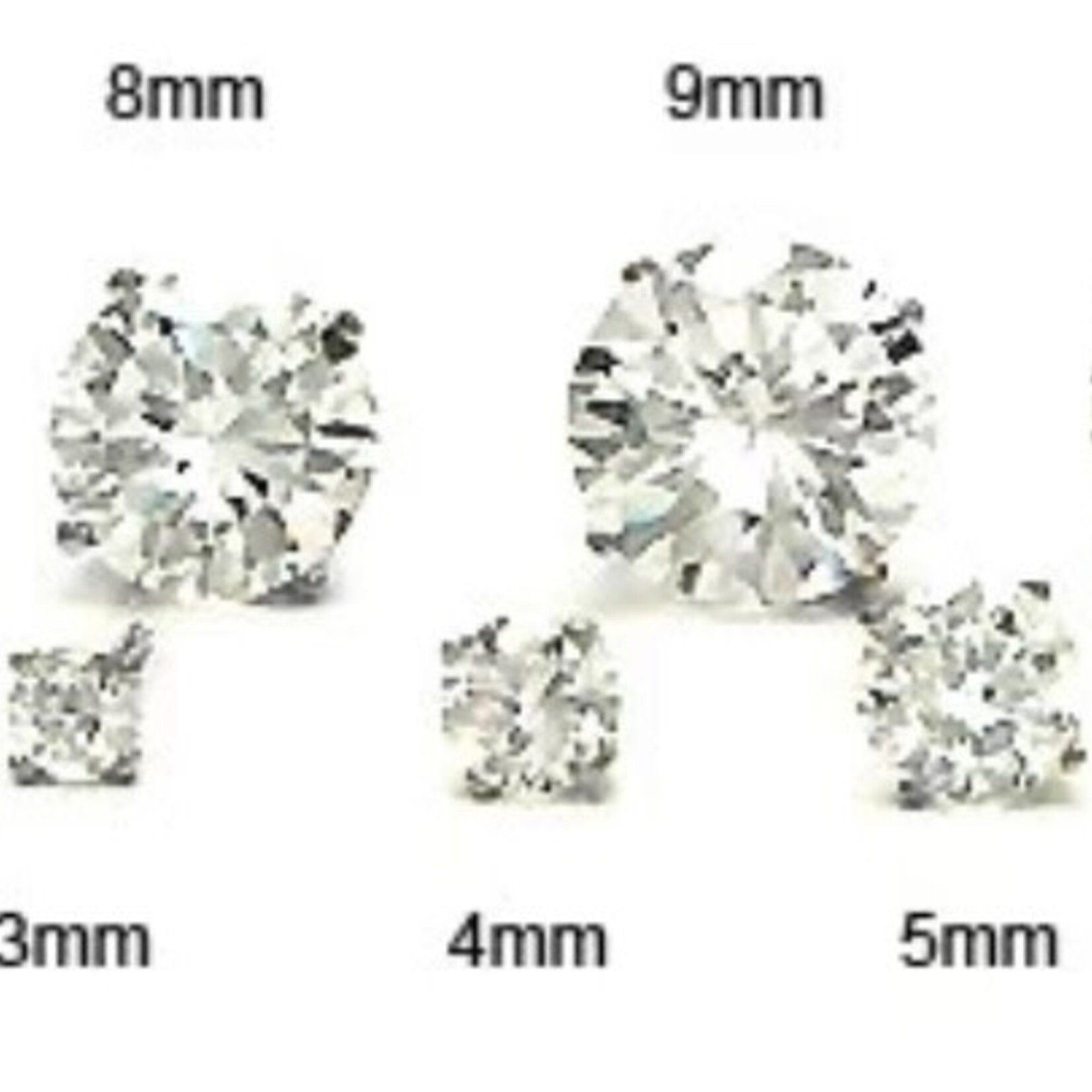 RLD Round Stud Earrings