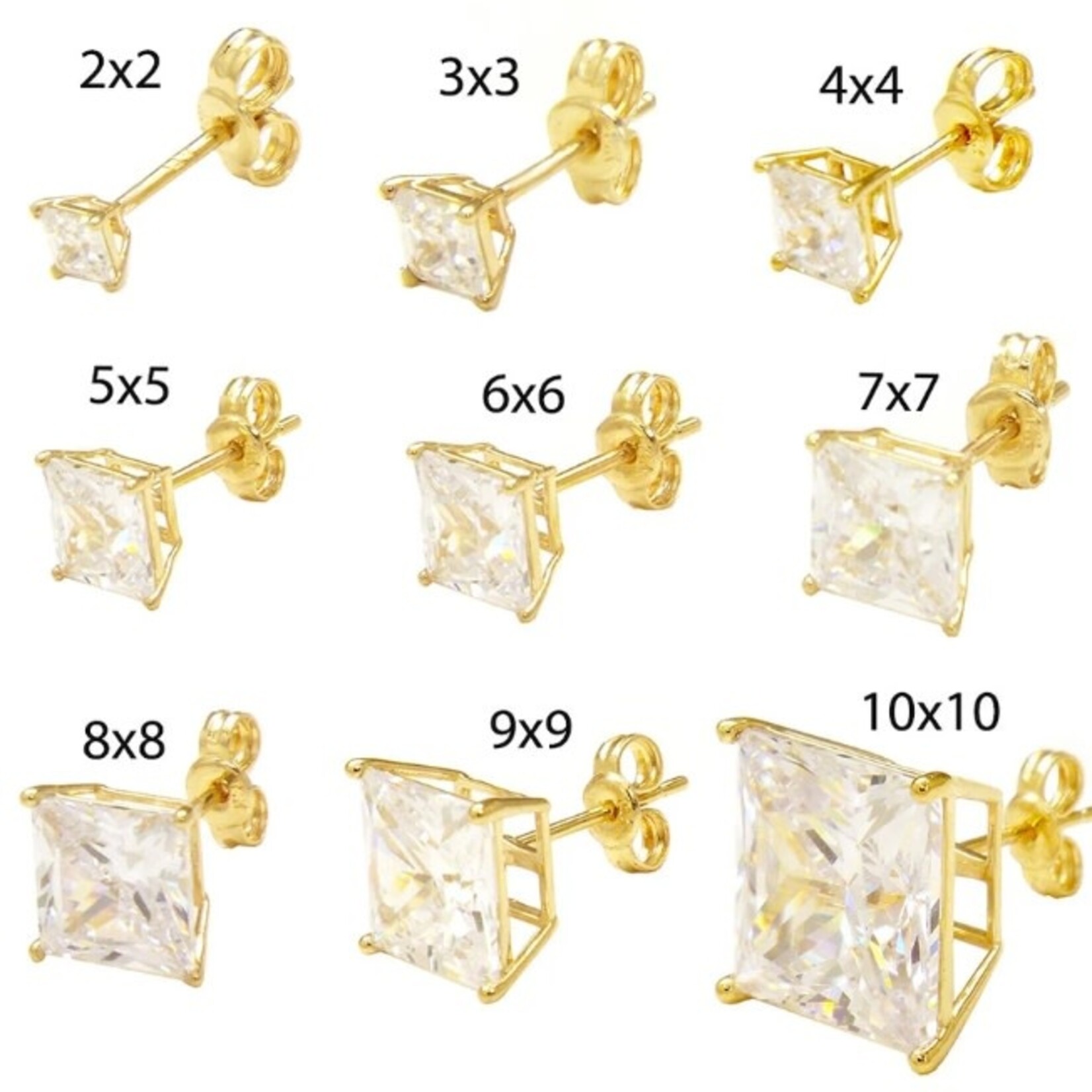 RLD Princess Stud Earrings