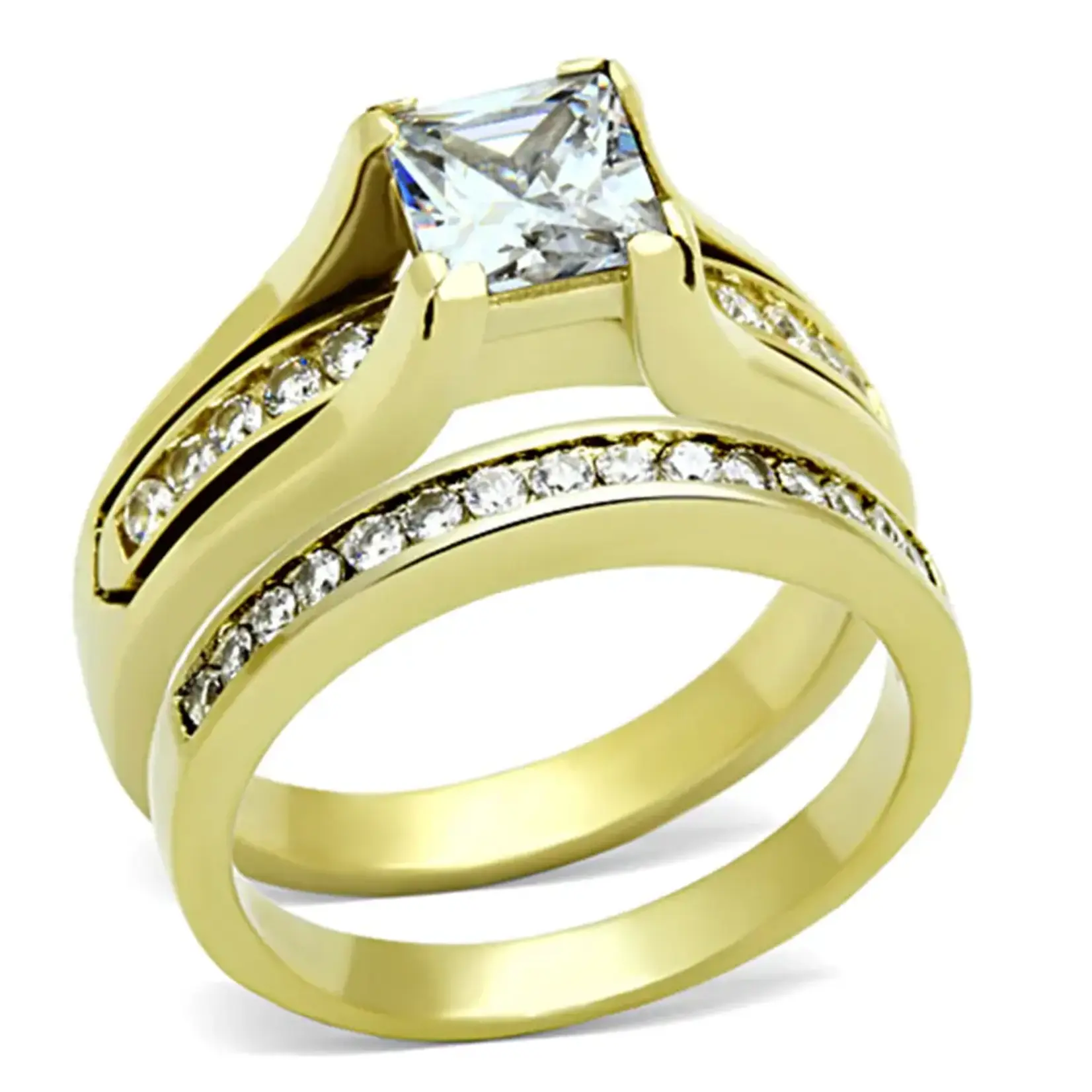 ROS Stainless Steel Princess Wedding Set