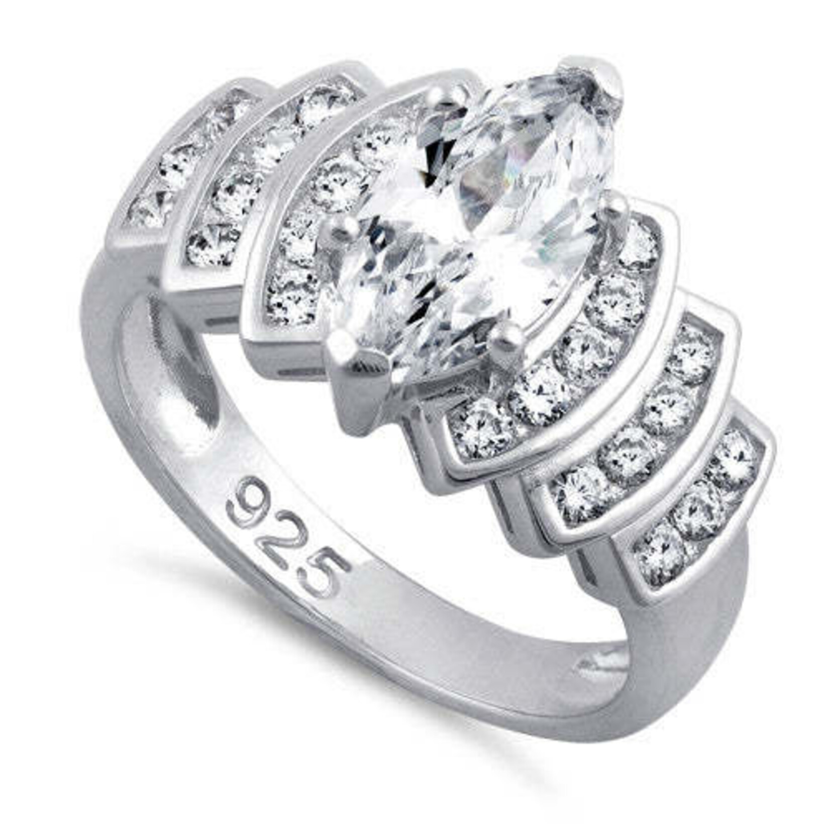 RLD RLD 925 Marquise Ring 1.62C (New)