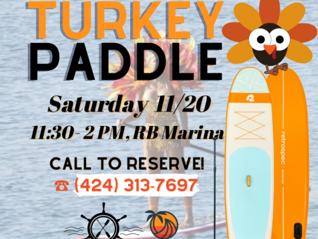 Why You Shouldn't Miss This Years Turkey Paddle in Redondo Beach
