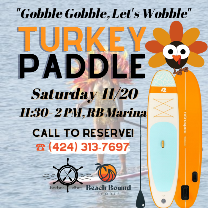 Why You Shouldn't Miss This Years Turkey Paddle in Redondo Beach