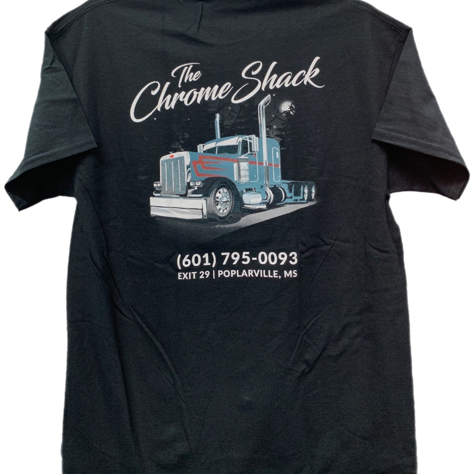 The Chrome Shack Black Moonlight T-Shirt