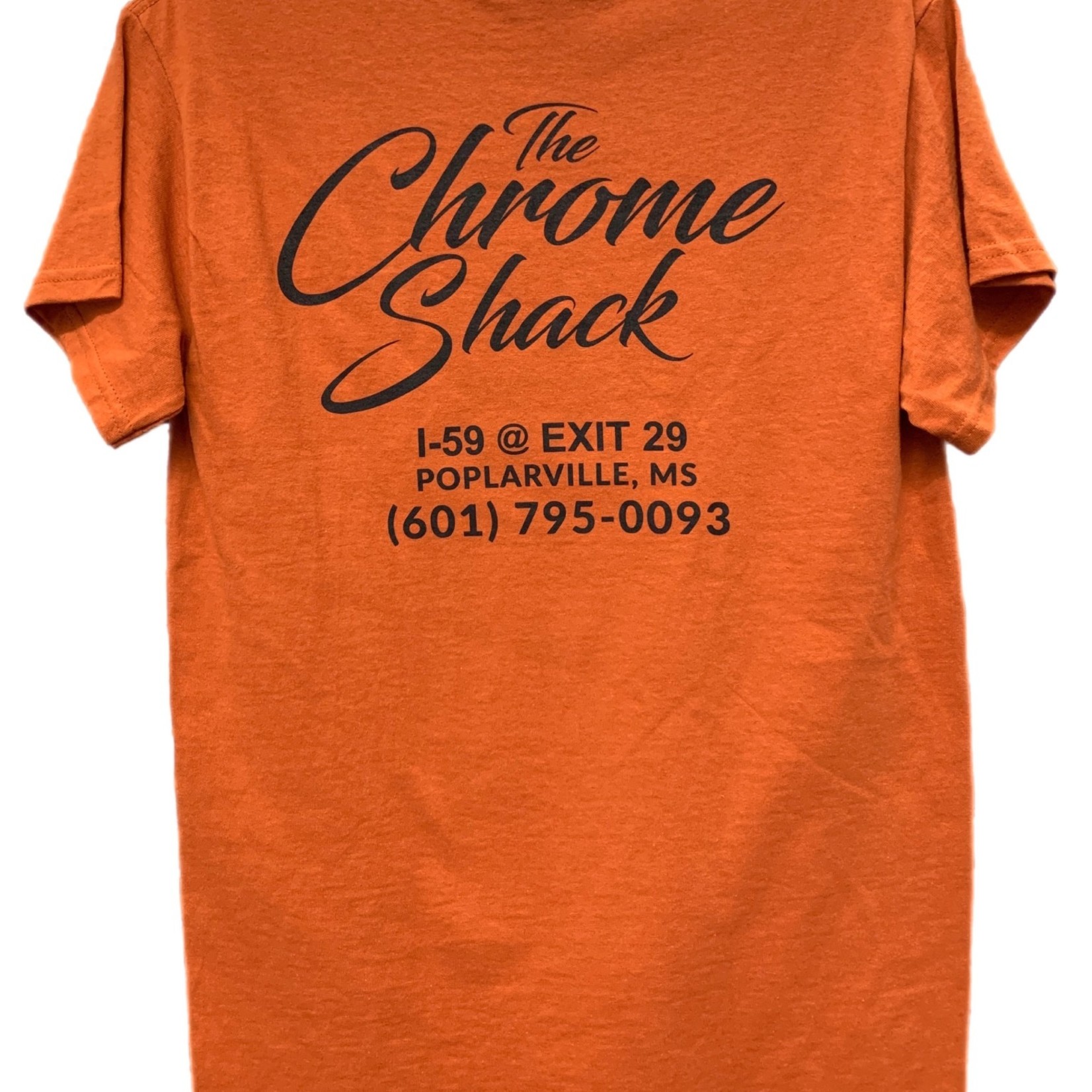 The Chrome Shack Info T-Shirt