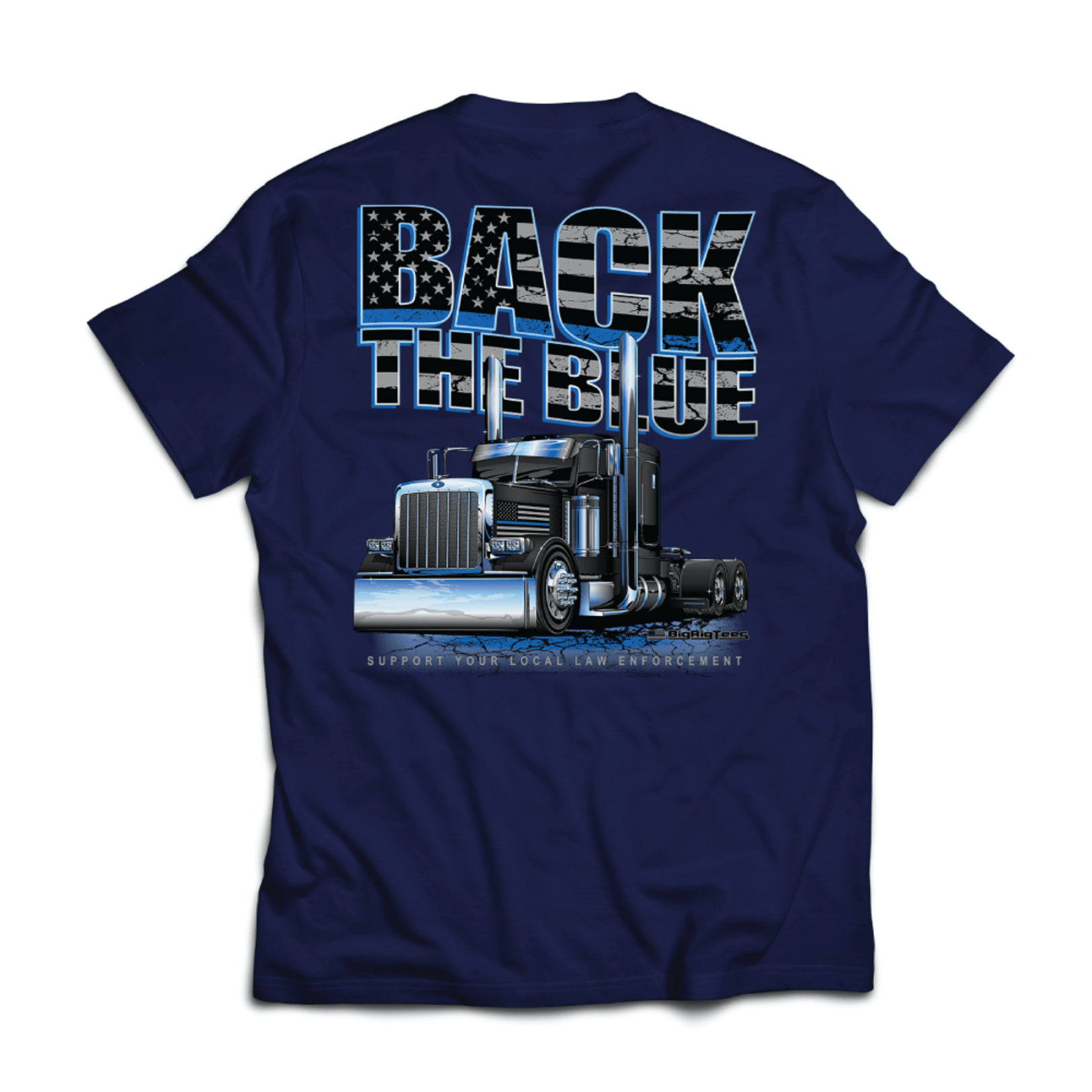 Big Rig Tees Back the Blue