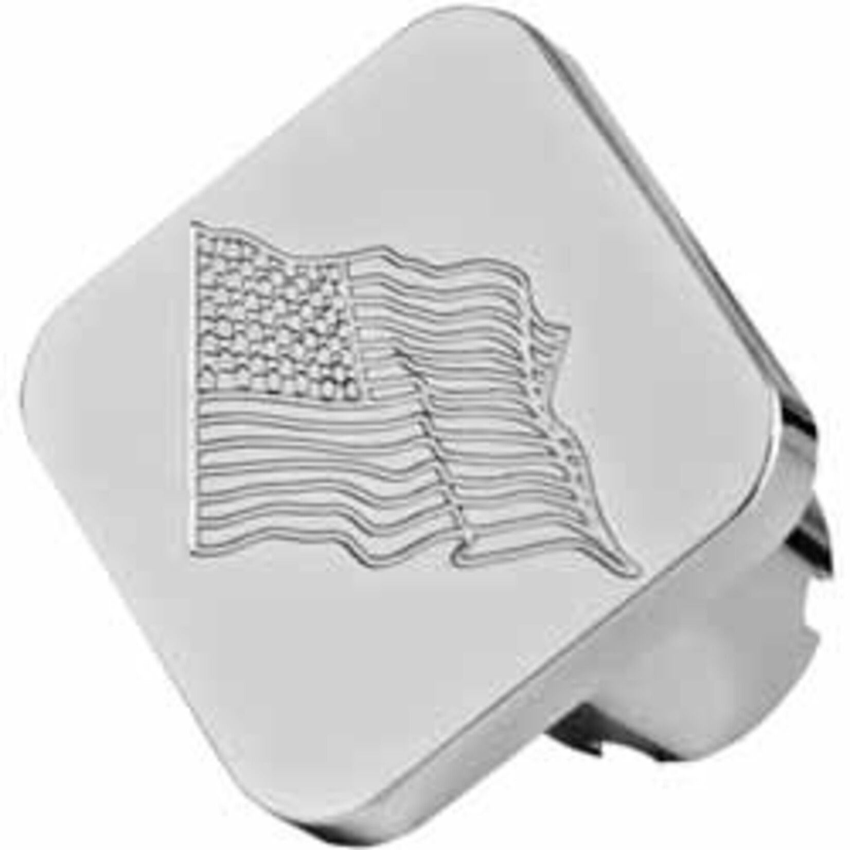 USA Flag Square Knob