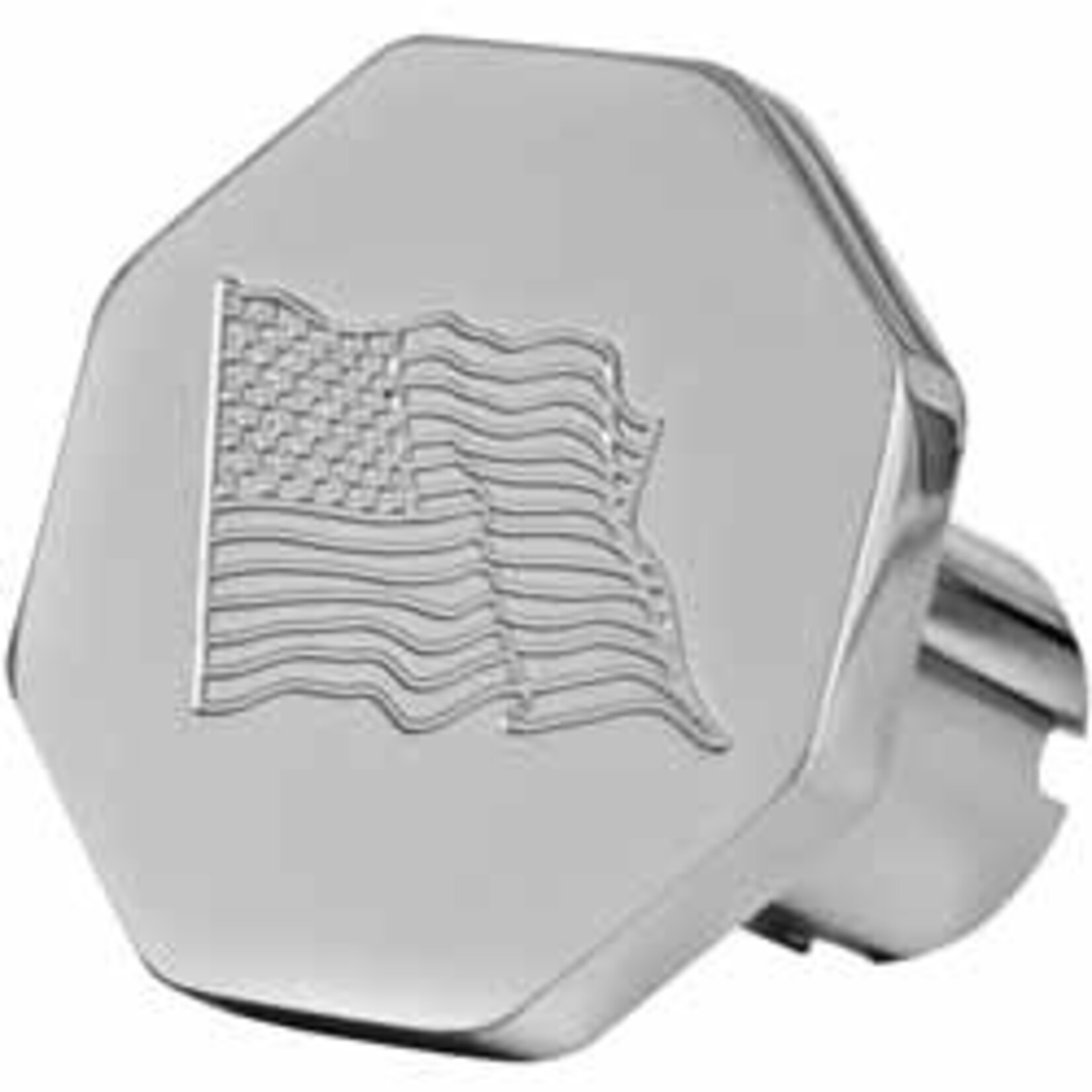 USA Flag Octagon Knob