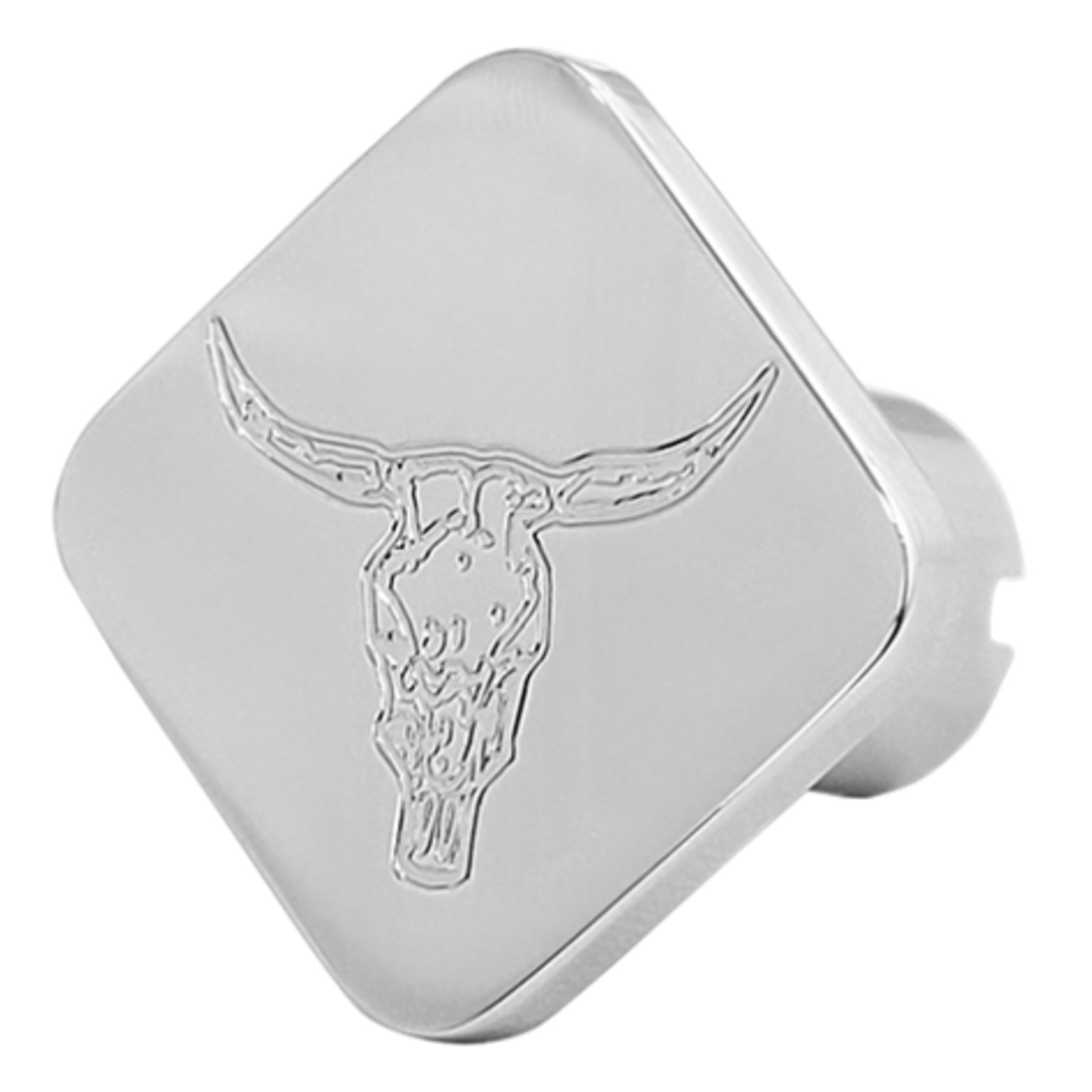 Bull Logo Square Knob