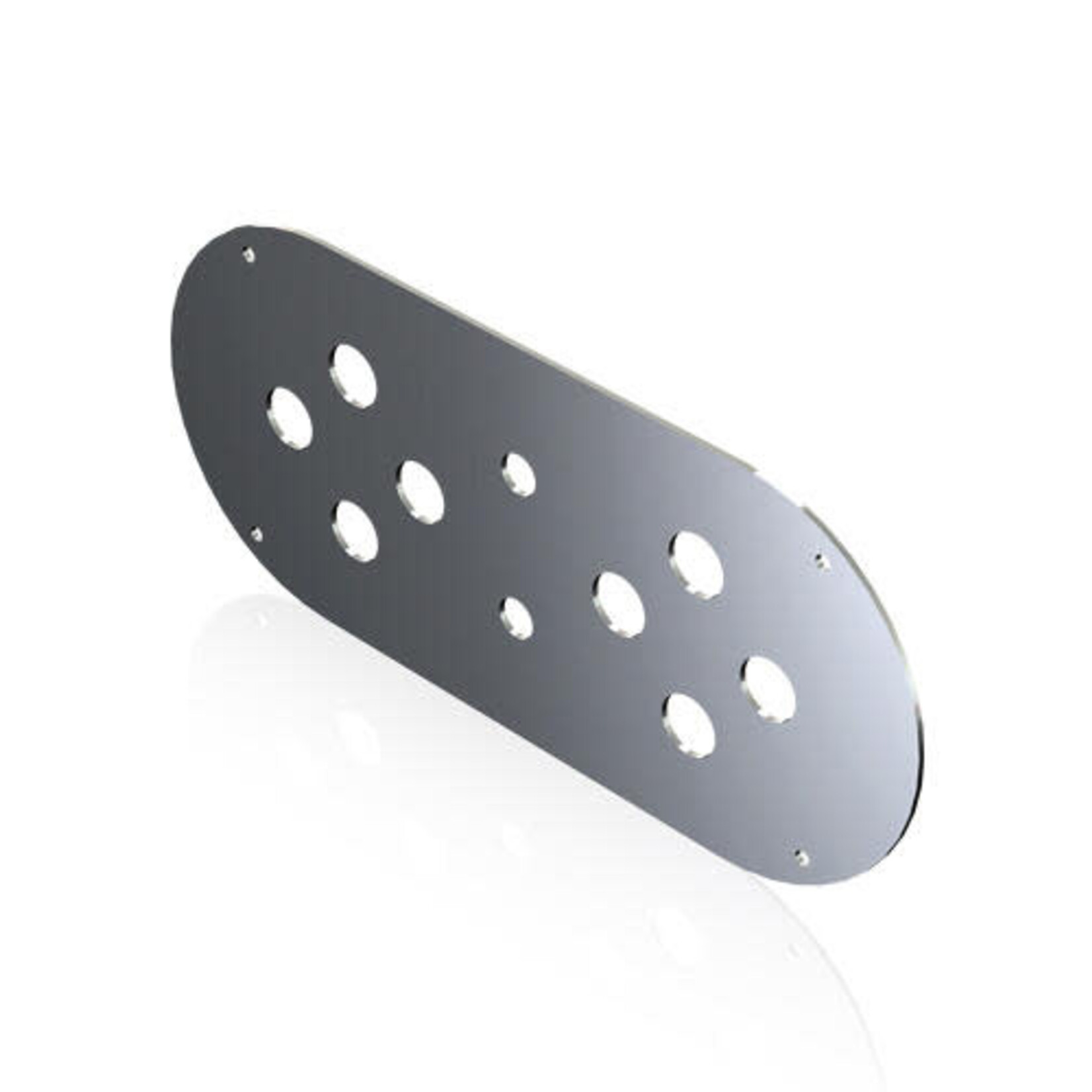 Above Door Dome Light Plate w/ 8 Mini Watermelon Light Holes & 2 Switch Holes