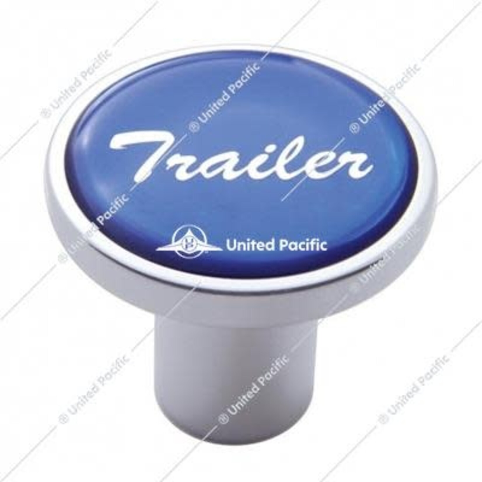 "Trailer" Air Valve Knob - Blue Glossy Sticker