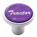 "Tractor" Air Valve Knob - Purple Glossy Sticker