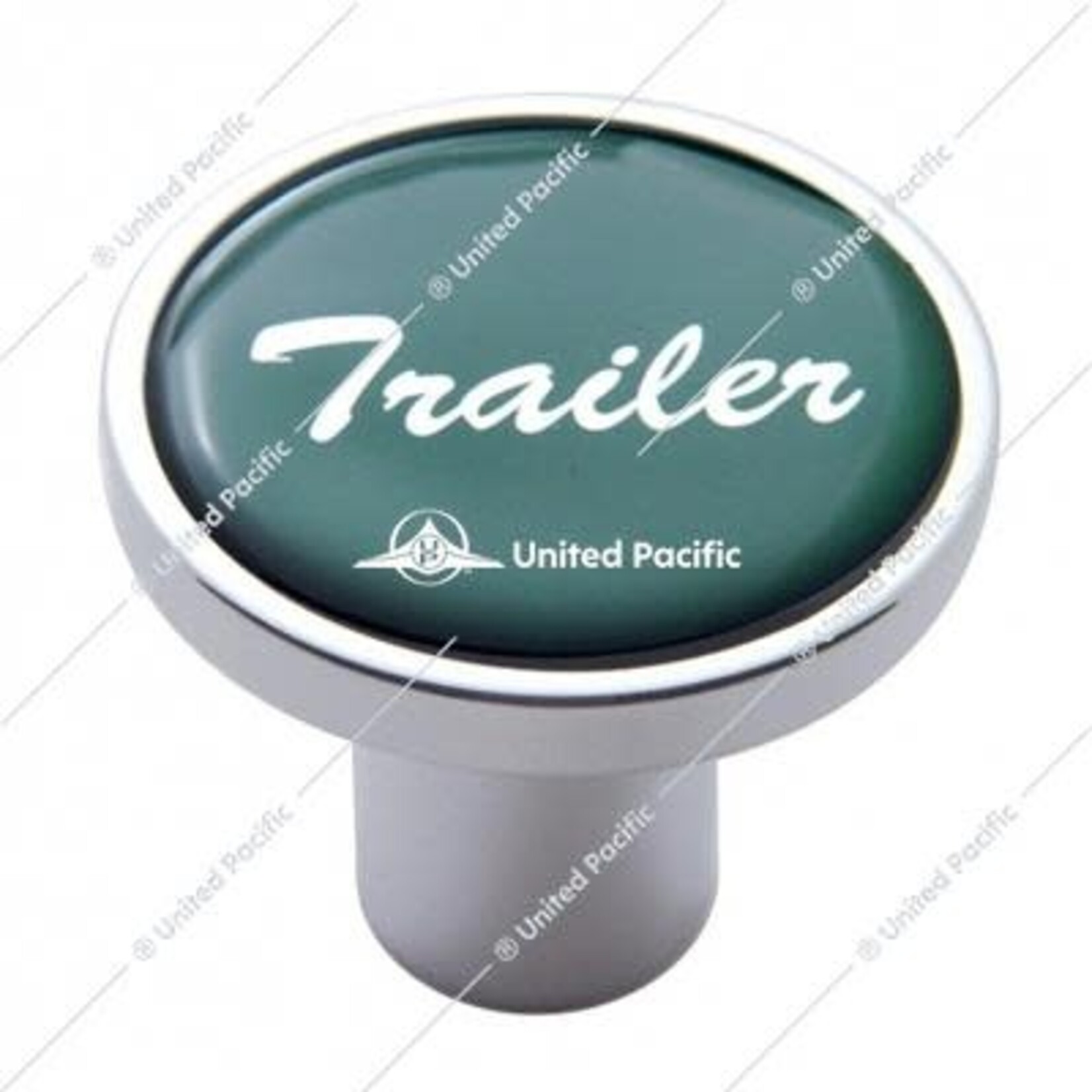 "Trailer" Air Valve Knob - Green Glossy Sticker