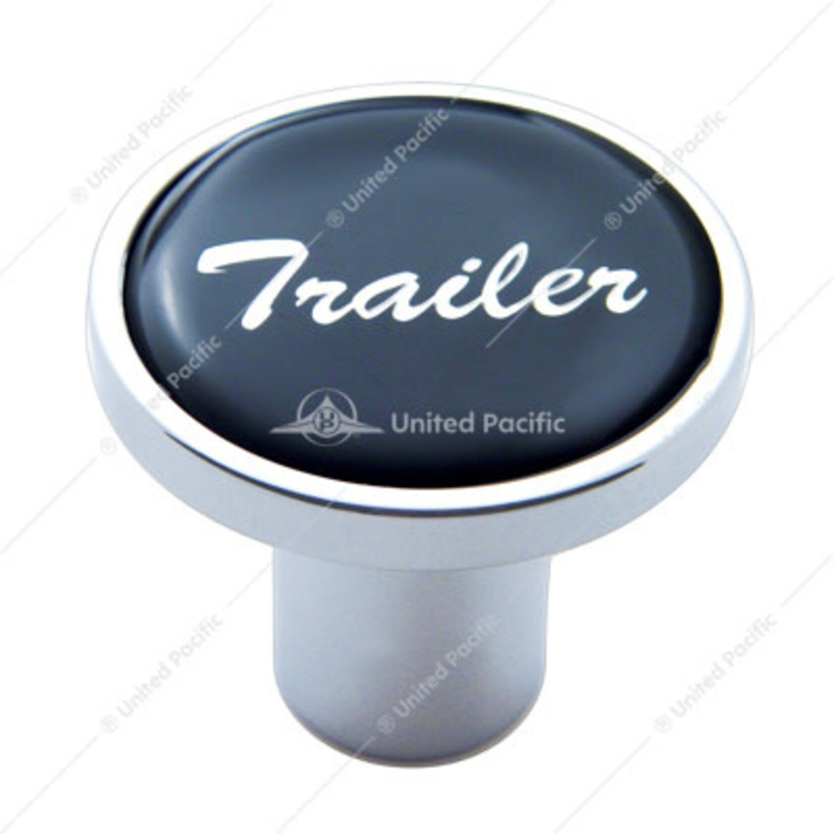 "Trailer" Air Valve Knob - Black Glossy Sticker