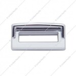 Chrome Plastic Switch Label Covers With Visor For 2001 & Older Peterbilt (Pack of 6)