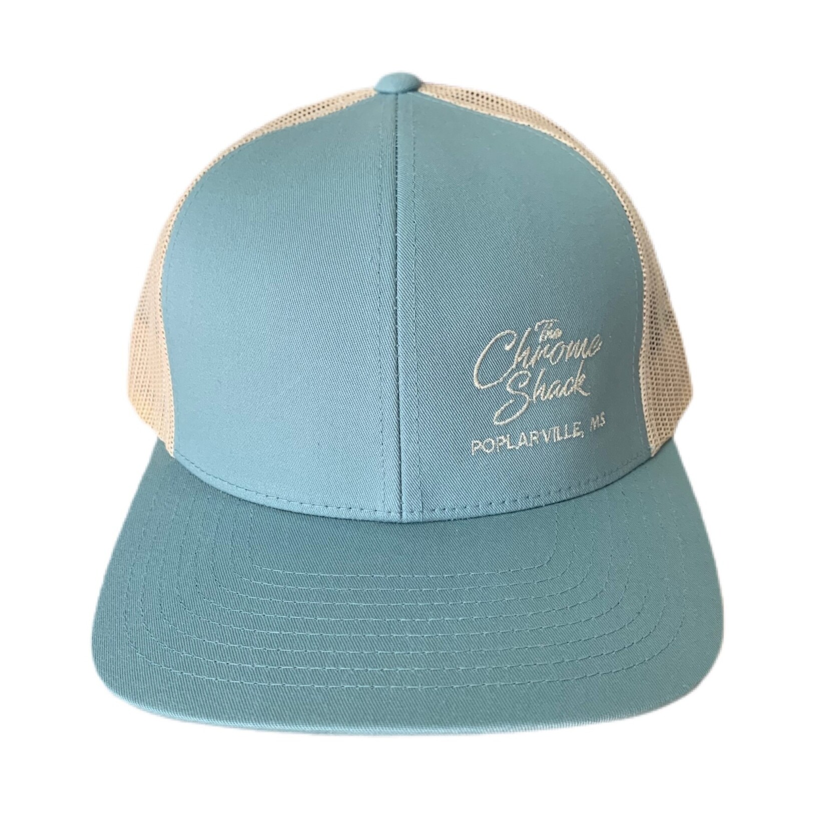 The Chrome Shack Hat - Smoke Blue/Beige